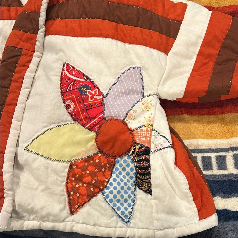 Colorful Patchwork Jacket - image 7